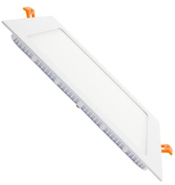 LEDKIA LIGHTING - LED Einbaustrahler SuperSlim | 18W Leistung | 1400 lm Lichtstrom | Ultra Flach & Modern | Einfache Montage | 120º Abstrahlwinkel | 4000K Neutralweiß | Aluminium