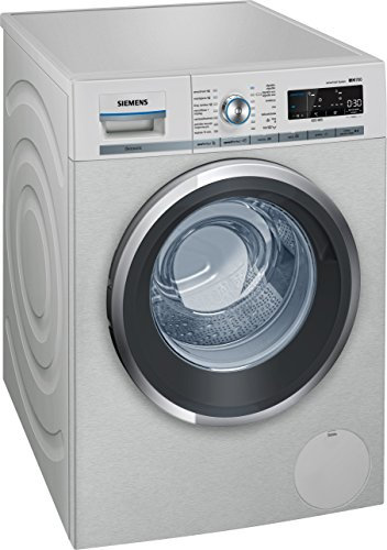 siemens - Lavadora Carga Frontal - Siemens Iq700 Wm16W79Xes, 9Kg, 1600 Rpm, Clase A+++ -30%, Inox