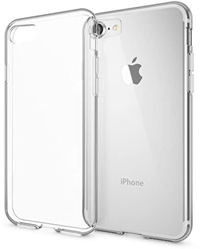 NALIA Handyhülle kompatibel mit iPhone SE 2022 / SE 2020/8 / 7 Hülle, Dünne Durchsichtige Silikon Schutzhülle Phone Case Cover, Ultra-Slim Bumper Gummi Handy-Tasche Etui Schale Klar - Transparent