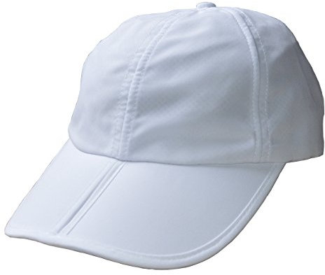Basecap Knickschirm Micro UV - Schutz Damen Herren UV 50+ Sun Protect (Weiß)