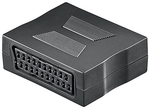 Goobay 50771 Adattatore Scart, Nero