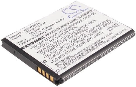 Batterie Kompatibel mit HTC Wildfire S, 3.7V, 1150mAh, Li-ion
