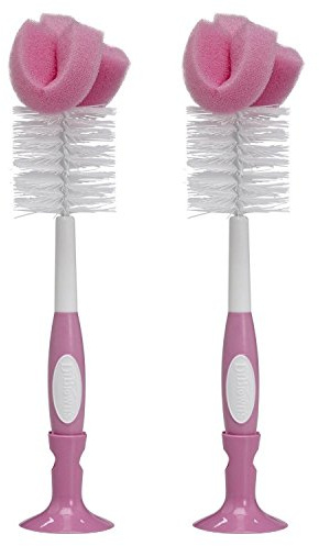 Dr. Brown's Baby Bottle Brush in Pink, 2 Pack