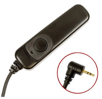 Delamax Kabelfernauslöser 0,8m für Canon EOS, ähnlich RS-60E3