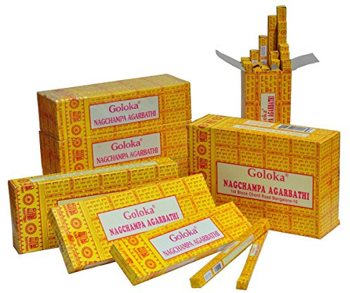 GOLOKA - Indisches Räucherstäbchen: Goloka - Nag Champa (Inhalt: 16 g)