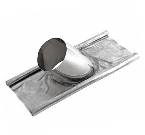 Opsinox 1013122 Edelstahlschornstein 130mm Dachdurchführung DD3 5°-30°