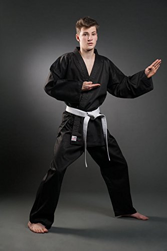 Orkansports – SV Hapkido Traje Negro, Unisex, Color, tamaño 190