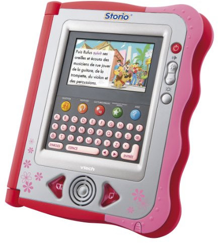 Vtech - 115655 - Jeu Educatif Electronique - Console Storio + Jeu Rufus - Rose