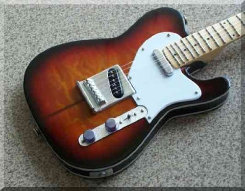 Merle Haggard miniatura mini Guitar Fender Telecaster paese