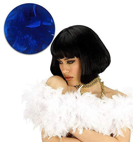 Carnival Toys 8265 - Federboa, 180 cm, Größe 45, blau