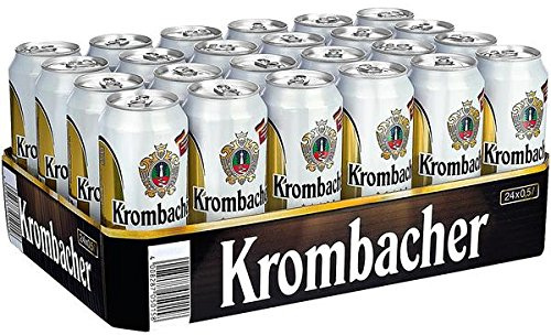 20 Dosen a 0,5L Krombacher Pils a 500ml inclusiv Pfand Bier inc. 5.00€ EINWEG Pfand 4,8% Vol.