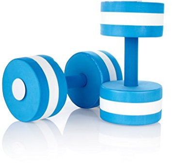 Speedo Aqua Dumbell Aletas, Unisex Adulto, Gris / Azul, Única