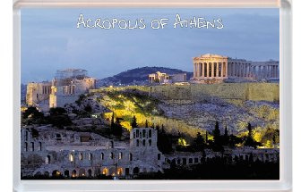 Acroplis of Athens - Greece - Jumbo Fridge Magnet ID863