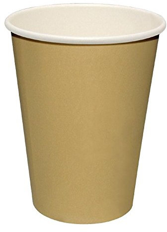 50X Olympia Disposable Hot Cups Brown 454ml 16oz Drinks Party Restaurant