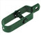 ITALFROM Confezione Kit 6 Pezzi Tendifilo Plastificato Verde per Recinzioni in Rete Metallica cod. 5840