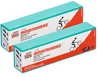 W01230103 Rema TIP-TOP TT01/05 - 7 o. 9-teilig - Fahrrad Flickzeug Reparaturset (2 x TT05)