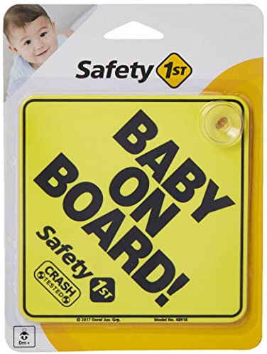 Safety 1st Baby on Board Sign for Car