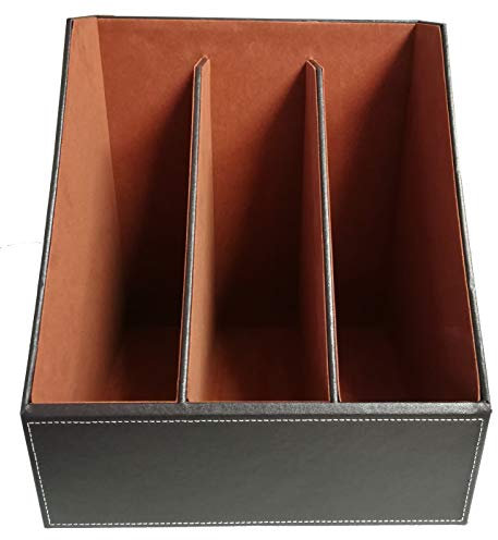 Via Monte Zeitschriftenständer/Stehsammler in Dunkelbraun