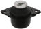 febi bilstein 02230 Motor- / Getriebelager , 1 Stück, Schwarz