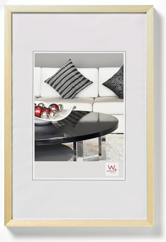 walther design Bilderrahmen gold 20 x 30 cm Aluminium Chair Alurahmen AJ030G