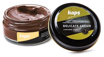 Shoe Care Cream, Intensive Leather Care and Nourishing, Kaps Delicate, 50ml - 1.70 fl.oz., 157 - Leather