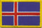 U24 Aufnäher Island Aufbügler Patch