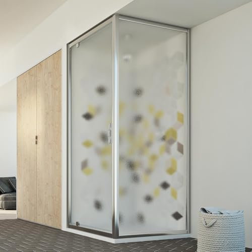 Cabine douche 75x75 Ouv. 75 CM 198 Opaque mod. Cristal Duo 1 Porte