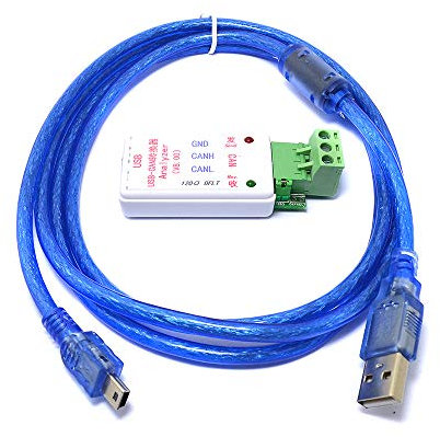 Q-BAIHE USB zu CAN-Analysator Transparente Übertragung USB zu CAN-Bus Konverter Adapter Unterstützung Offline arbeiten