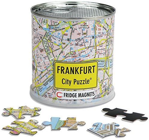 Extragoods City Puzzle Magnets Frankfurt am Main