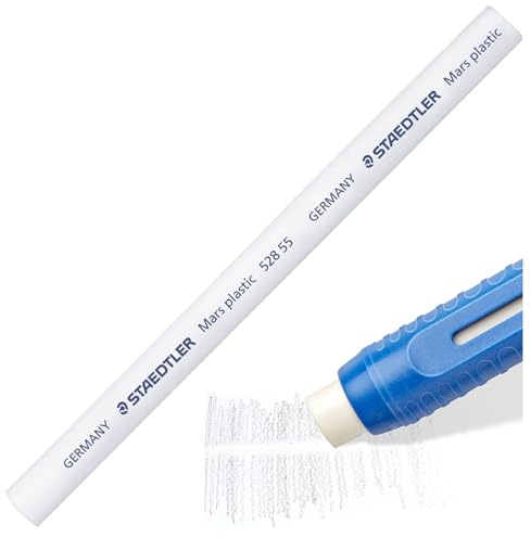 Stick Eraser Refill,Latex-free,Softy Vinyl,10/PK,White, Sold as 1 Box
