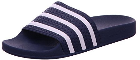 adidas Unisex-Erwachsene Originals ADILETTE Bade Sandalen, Blau (Adiblue/White/Adiblue), 39 EU (6 UK)