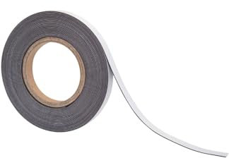 MAUL Magnetband 1,5cm | Selbstklebendes Magnetband für Bilder, Fotos und Postkarten | Länge individuell zuschneidbar | Ideal anwendbar in Büro, Küche und Werkstatt | Länge 10m