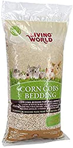 Living World Lecho Sanitario de Mazorca Corn Cobs Natural - 10 L