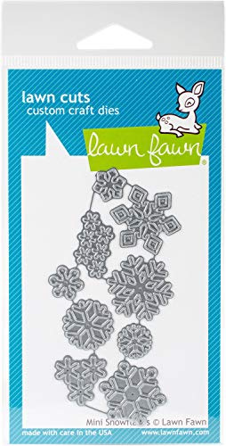 LAWN FAWN Mini Snowflakes Lawn Cuts Custom Craft Die