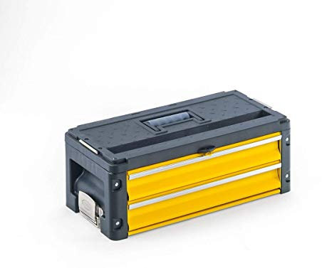 Werkzeugkoffer 2 Schubladen Modul Erweiterung gelb