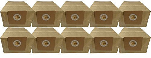 10 Industrie- Baustellen- Gewerbe- Heavy Papier Staubsaugerbeutel kompatibel für Kärcher 2501 /TE (K), 2501 TE, 6.904-143/6.904-076