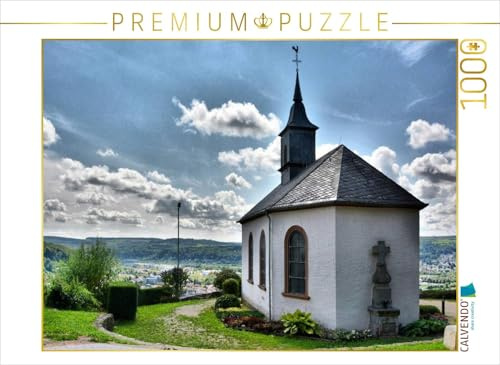 CALVENDO Puzzle Merzig - Kreuzbergkapelle | 1000 Teile Lege-Größe 64 x 48 cm Foto-Puzzle für glückliche Stunden
