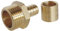 SOMATHERM FOR YOU - Raccord droit à glissement pour tube PER Ø12 - Mâle 15/21 (1/2'') Permet de raccorder un tube PER de diamètre Ø12
