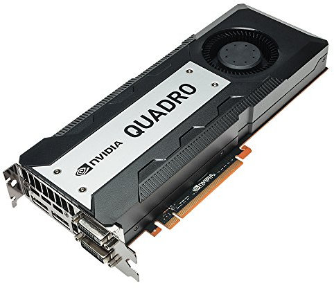 PNY NVIDIA QUADRO K6000 Carte Graphique Professionnelle 12 Go GDDR5 PCI-Express 2 x DP + 2 x DVI + Stereo (VCQK6000-PB)