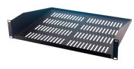 MCL 9 A/PL-Rack – Zubehör (schwarz, 2U, Rack-Shelf)