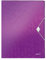 Leitz 46290062 Ablagebox WOW, A4, PP, 30 mm, violett