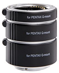 Movo Photo AF Macro Verlangerungs Rohr Set fur Pentax Q spiegellose Kamera System mit 10mm, 16mm & 21mm Rohren (Metall aufsatz)