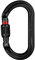 PETZL Petzl M33A SLN leicht oval, J Schraubverschluss, schwarz