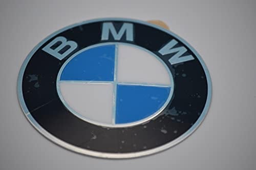BMW Original Placa con Lã¡Mina Adhesiva D=58Mm