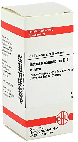 DATISCA cannabina D 4 Tabletten 80 St