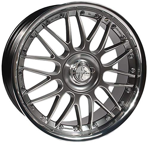 KESKIN KT4 HYPER BLACK LIP POLISH 8,5x19 ET35 5.00x112.00 Hub Hole 72.60 mm - Alu felgen