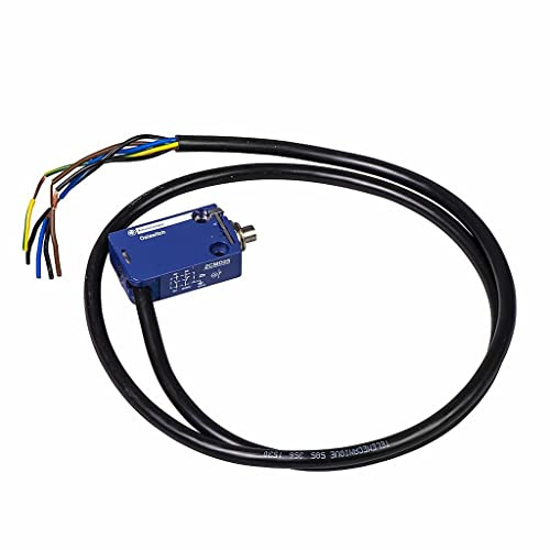 Telemecanique Sensors - OsiSense Standard XC Limit Switch, XCMD, Metal End Plunger, 1NC + 1 NO, Snap, 2m, XCMD2110L2