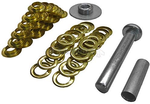 toolzone Unisex's UA1653 TL022 Tarpaulin Repair Kit-Brass, Universal