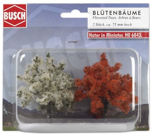 Busch 6843 - 2 Blütenbäume