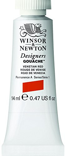Winsor & Newton 14ml Designers Gouache Tube - Venetian Red